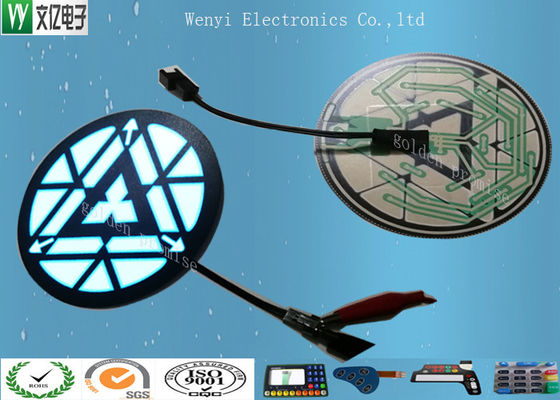 EL-paneelachterlicht FPC-membraanschakelaar